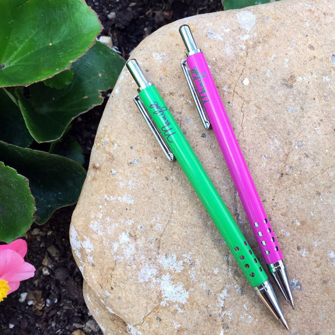 MINI Mechanical Pencil 106 Cm metallic Handmademanifol Etsy