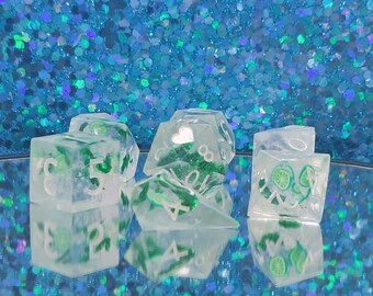 Mojito | Alcohol Free | Twice Inspired Dice Set | 7pc Dice Set |