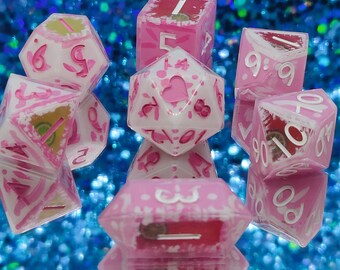 Tequila | Alcohol Free | Twice Inspired Dice Set | 7pc Dice Set |