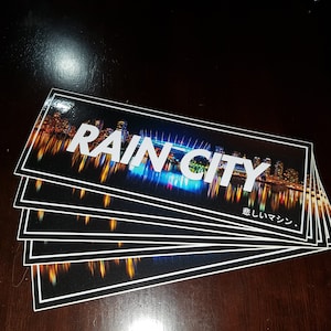 Rain City Vancouver JDM Slap bildekaler - glansiga