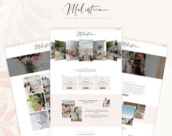 Malistena - Tema WP para Blog y Fotógrafo Elementor