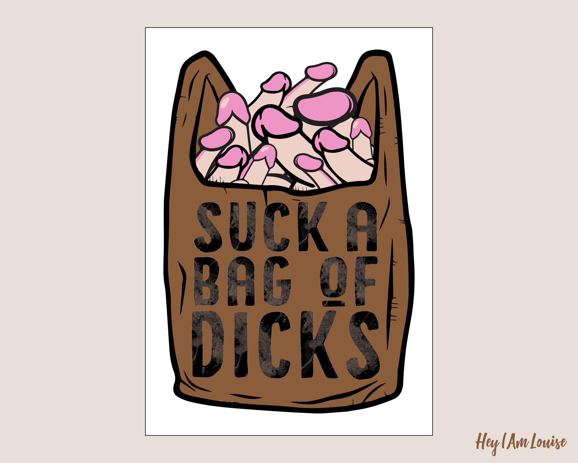 Picture bag of dicks
