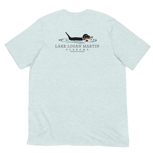 Swimming Lab Lake Logan Martin UnSalted Waters T-shirt Alabama