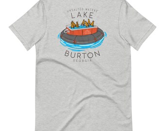 Lake Burton Tee Floating Cooler T-shirt UnSalted Waters