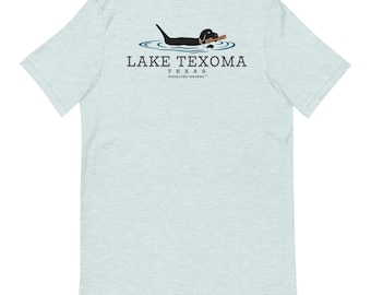 Swimming Lab Lake Texoma Tee UnSalted Waters T-shirt Texas