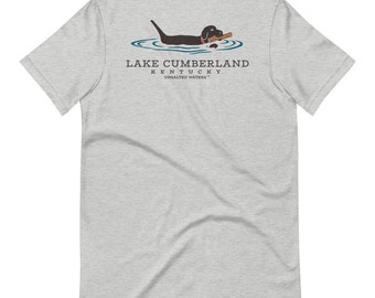 Swimming Lab Lake Cumberland Tee UnSalted Waters T-shirt Kentucky