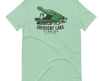 Crescent Lake Gator Tee UnSalted Waters Florida Alligator T-shirt