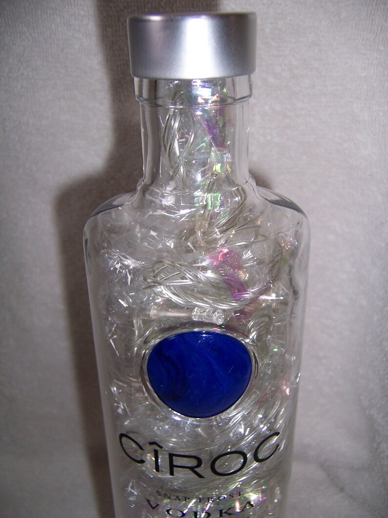 CIROC Snap FROST Vodka 1L Liquor Bottle w/100 Blue LED Motion Etsy