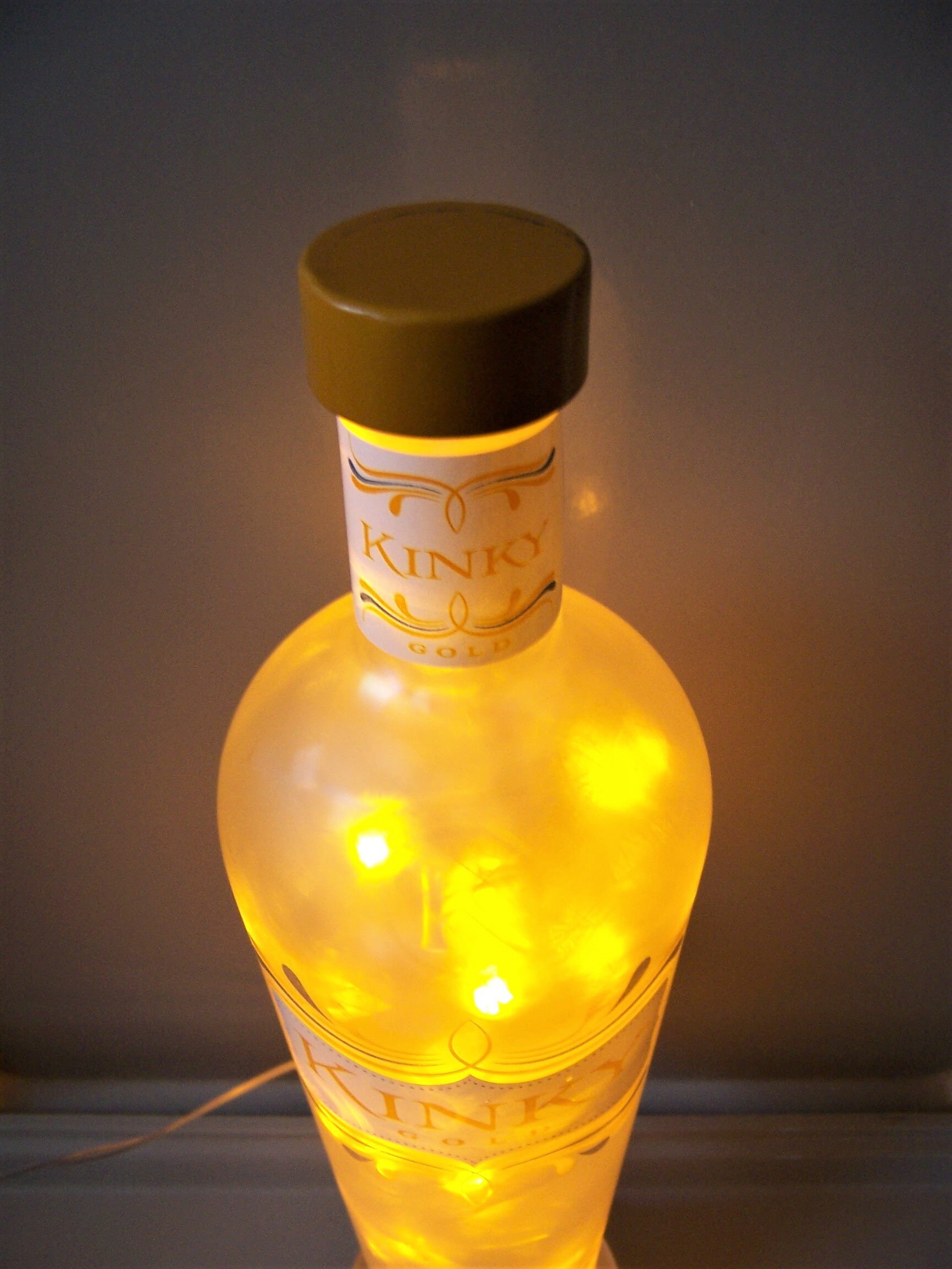 KINKY Gold Liqueur Liquor 750ml Bottle Accent Light w/100 Etsy