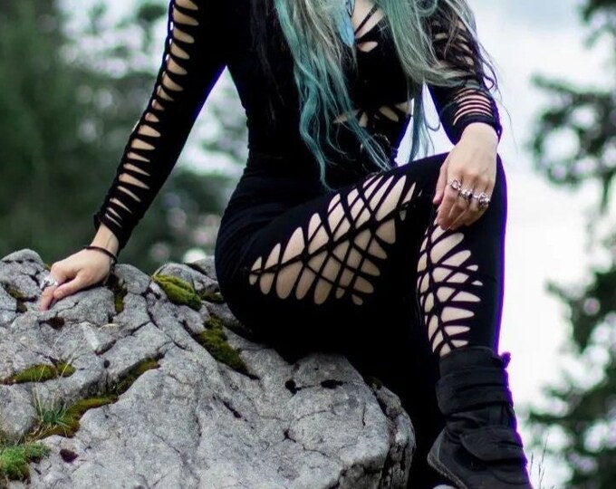 XXS-6XL leggings black cutouts cut out goa pixie hooping psy burning cosplay yoga geometric fire save party festival gogo slit weave