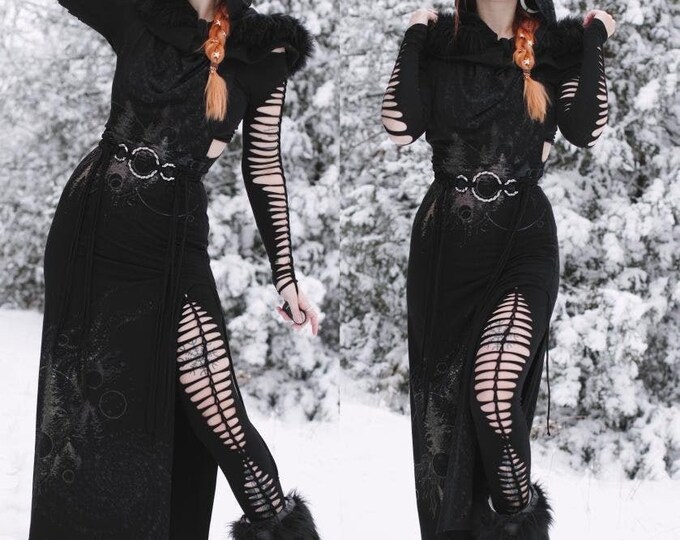 XXS-6XL frontcut leggings black cutouts cut out goa pixie braided psy burning cosplay yoga lacing geometric pattern rave knotted
