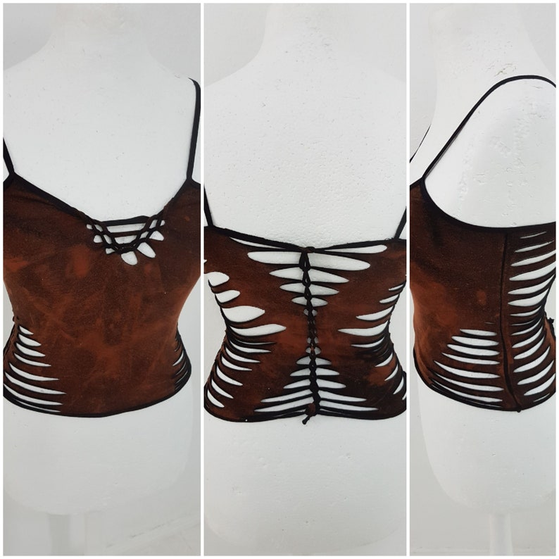 XS-XXL top tanktop croptop black cutouts cut out goa pixie psy burning woven yoga lacing elfe fee geometric tattoo pattern hooping nymph