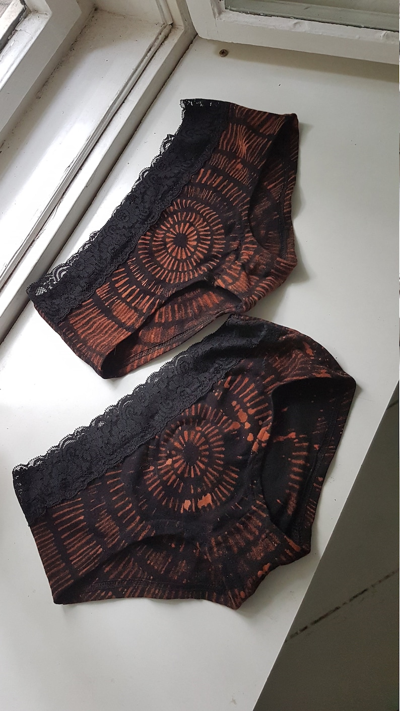 SXXL batik spiral underwear hipster panty slip hotpants Etsy