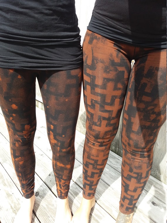 XXS-6XL Leggings Black Goa Pixie Geometric Sacred Graphic Pattern Psy  Burning Cosplay Yoga Ribbons Lacing Pattern Rave Knotted -  Ireland
