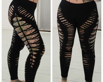 4XL ready to ship leggings cutouts cut out goa pixie hooping psy burning cosplay yoga geometric fire save party festival gogo slit weave