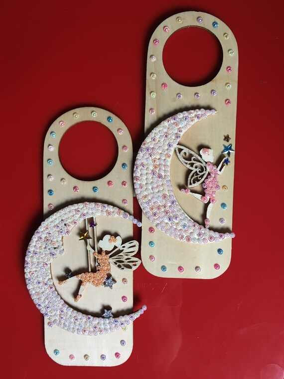 Girly bedroom door hanger Etsy