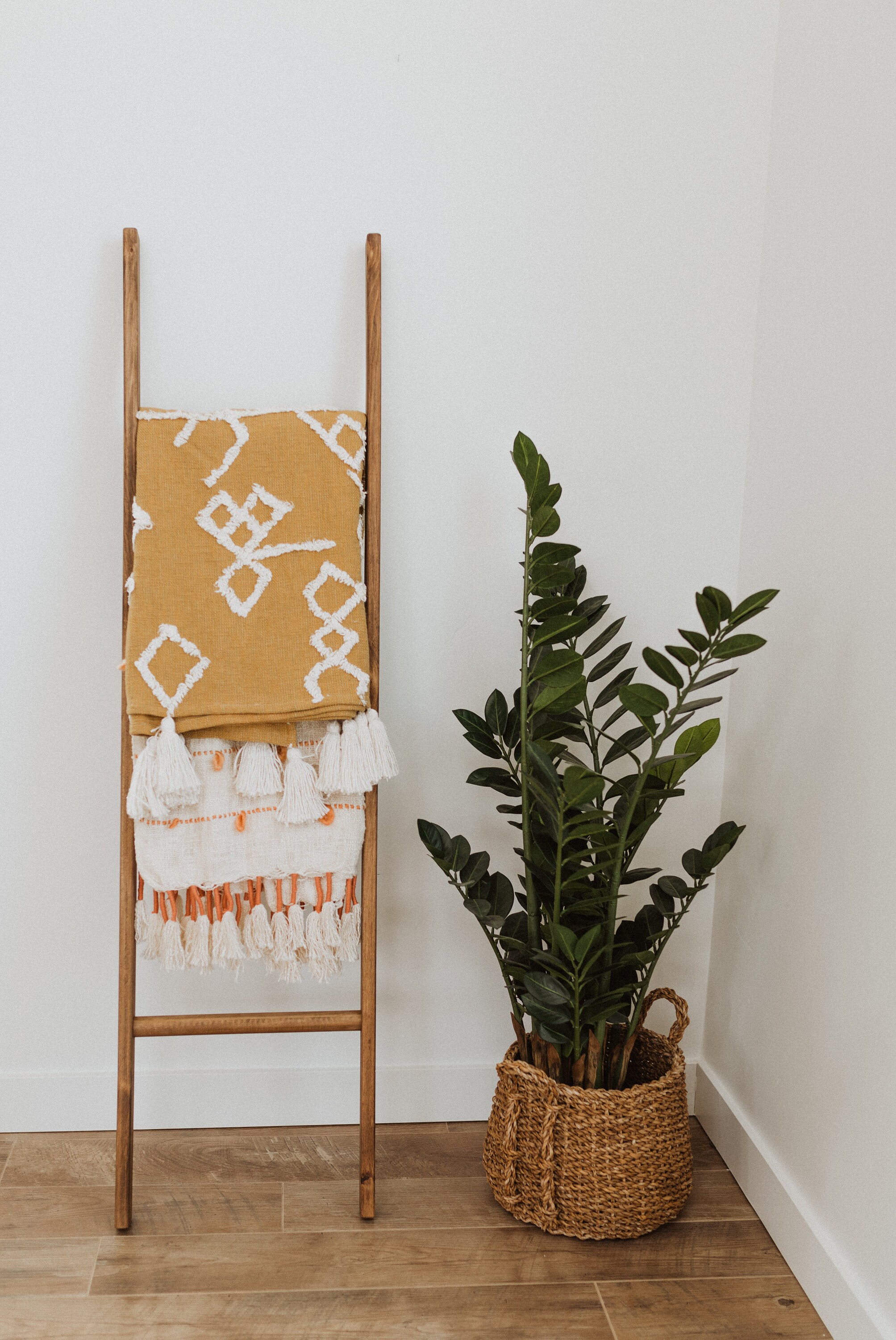 Boho blanket ladder sale