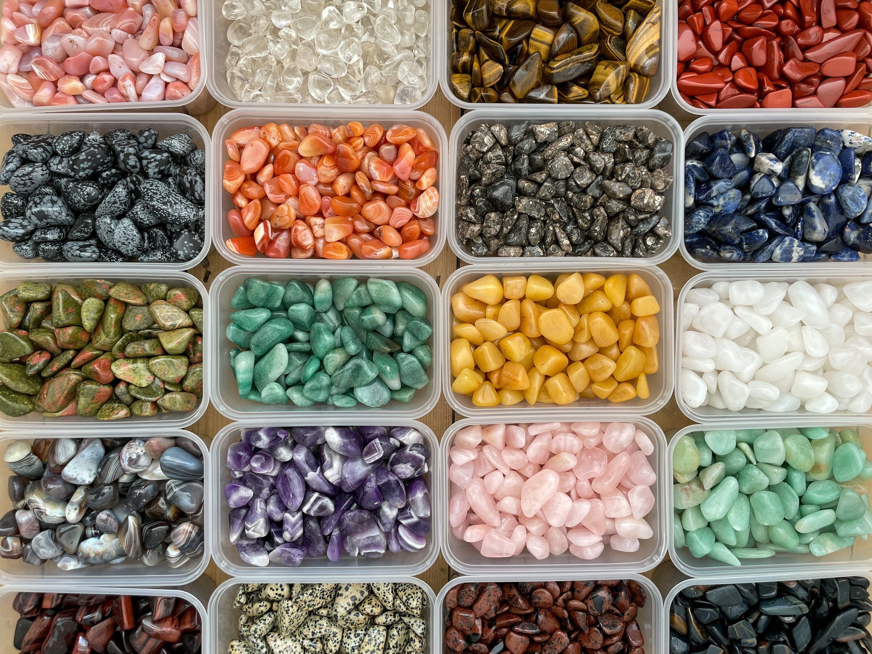 Crystal Pick N Mix / Create Your Own Set / Custom Gemstones Mystery Box / Crystals Confetti Scoop / Assorted Tumbled Stones / Pick Your Own
