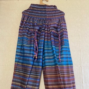 Balloon Pants | Softest Cotton pants | pinstripes pants | yoga pants | Harem pants | Fun lounge pants