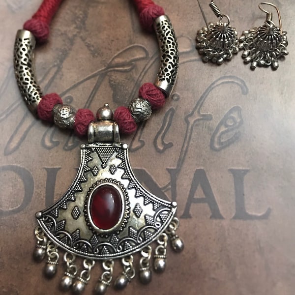 Artisan Handmade Tribal Jewelry  German SilverJewelry sets  RUSTIC, ORIGINAL,One-Of-A-Kind Handmade Jewelry | Free Shipping