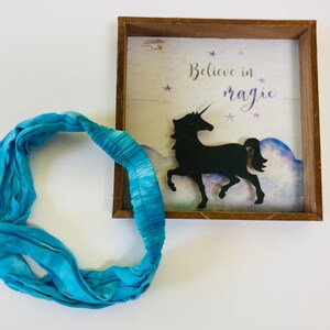 Blue Skies | Headband | Cotton Tie Dye Headbands | Bohemian Headbands | Eco chic | Upscaled hair accessories | Elastic knotted headbands