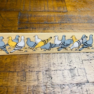 Peace Dove | Recycled Palm leaf Long Bookmarks | Pattachitra Handmade Palm Leaf Eco Printed duo DIY | Affirmation Reminders