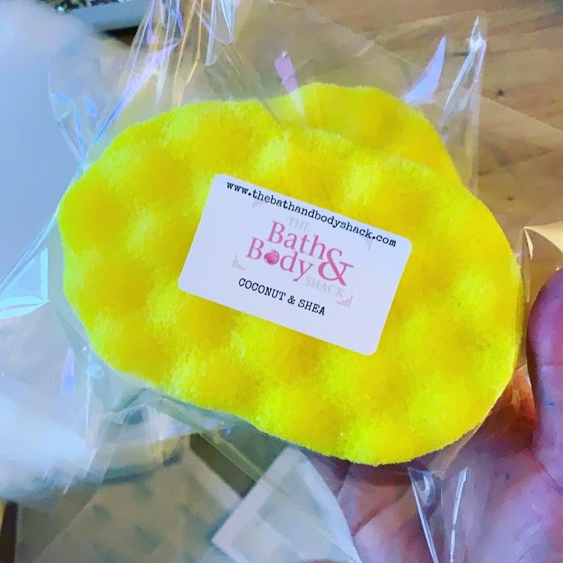 Luxury soap filled sponge Etsy