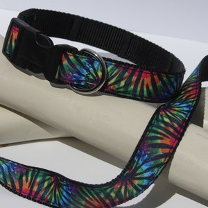 Custom Made Tie Dye Eclipse®Combination Collar,  Flea and Tick Combination Collar