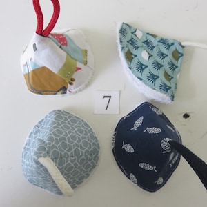 Pee Tipi, Peeper, Pipi Cones, Set of Four, Got Organic  Sponge and Ekotex Cotton, Birth Gift