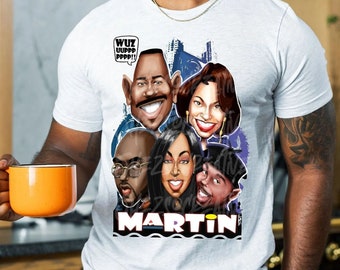 Martin Reunion Unisex T-shirt, Adult Tshirt, Kids Tshirt, TV Sitcom