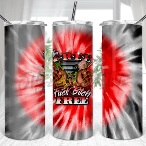 FBF 20oz Stainless Steel Skinny Tumbler, Petty, Free Biatch