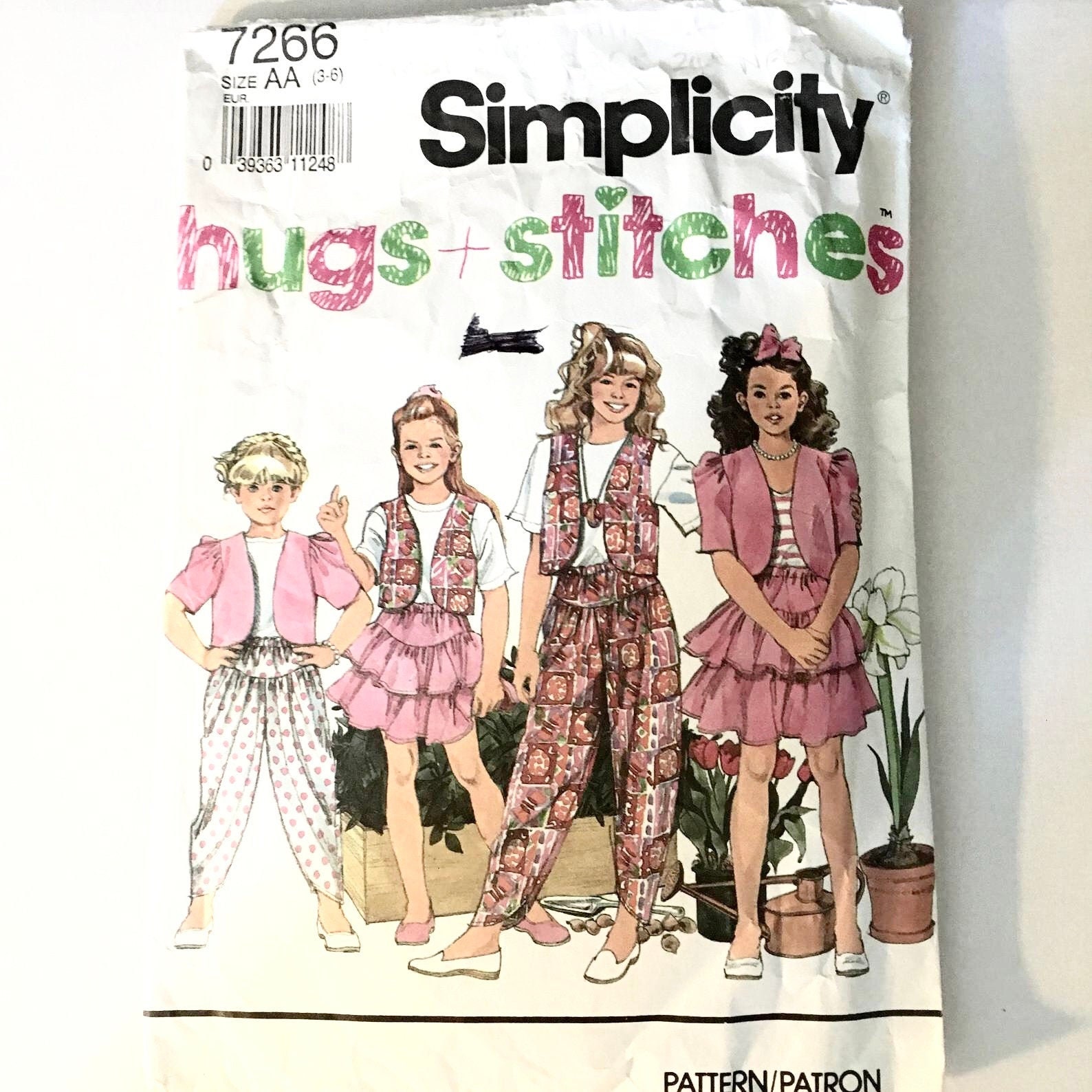 Craft Supplies & Tools Kits & How To Patterns Set of Top Simplicity ...