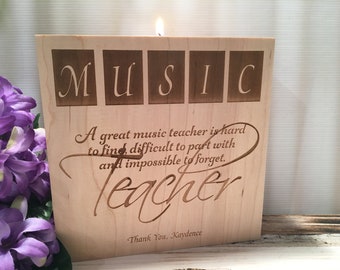 A Teacher Takes A Hand | Personalized Teacher Gift | Teacher Appreciation| Teacher Retirement |Preschool Teacher Gift | Engraved Candle