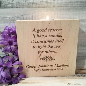 Never Underestimate The Difference You Made Retirement Gift For Women Personalized Teacher Gift Teacher Retirement Gifts for Teacher image 10