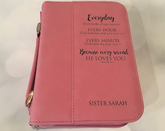 Bible Covers for Women, Bible Cover, Bible Cover with Handles, Bible Cover Zipper, Bible Cover for girls, Bible Cover Custom, Confirmation