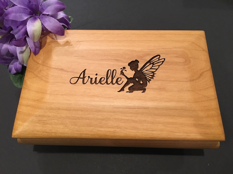 Jewelry Box for Girls Granddaughter Jewelry Box Flower Girl Etsy