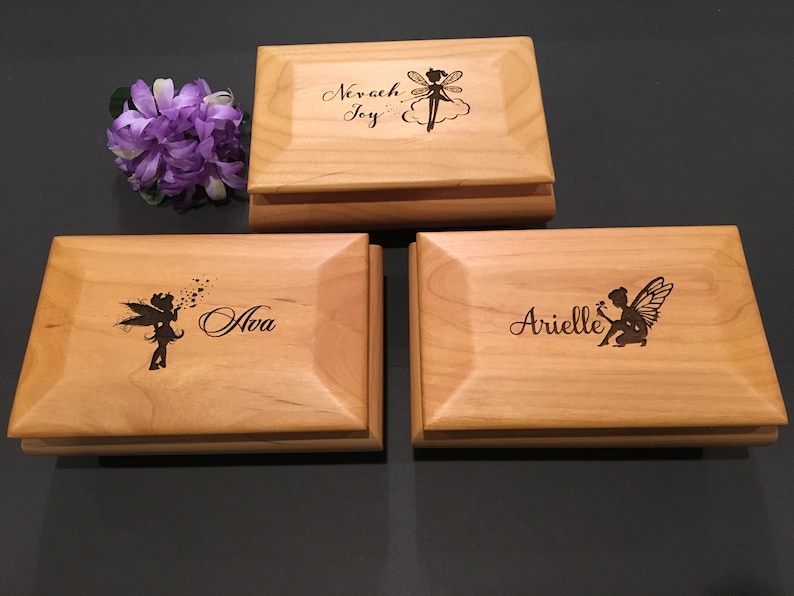 Jewelry Box for Girls Granddaughter Jewelry Box Flower Girl Etsy