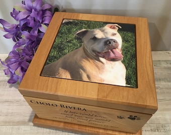Pet Urns, Loss of Dog, Personalized Pet Memorial, Pet Sympathy, Pet Loss Gift, Dog Memorial, Pet Urns For Dogs, Pet Urns With Photo, Cat Urn