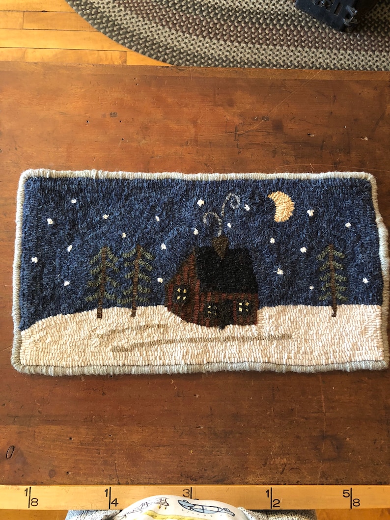Cozy Cabin Rug Hooking Kit