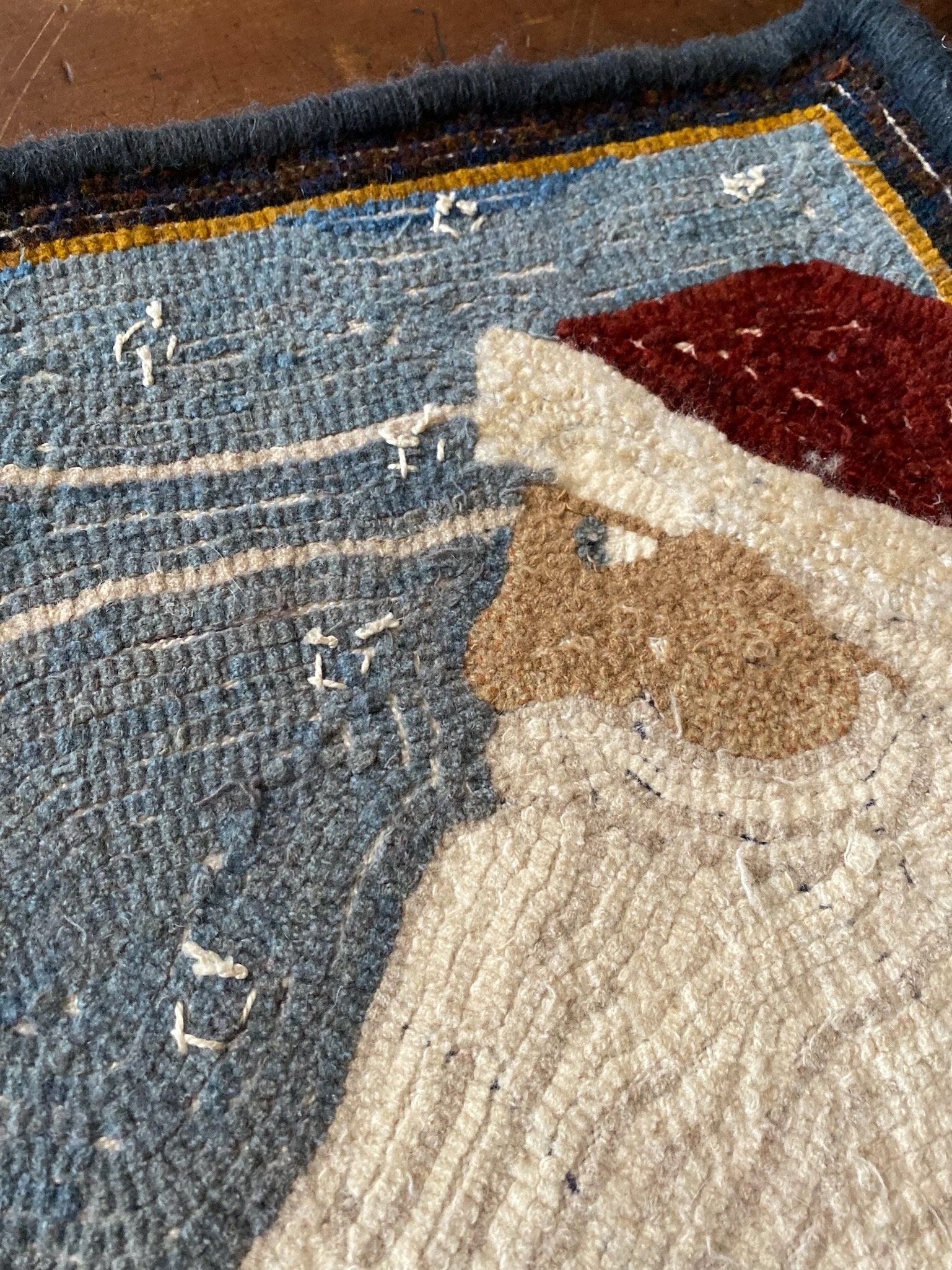 North Wind Ride Rug Hooking Pattern on Linen - Etsy