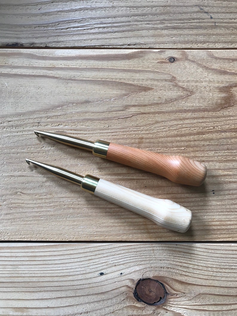 Hartman 8mm Primitive 3.5 handle Rug Hook Etsy