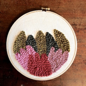 Waving Tulips Punch Needle Kit - Etsy