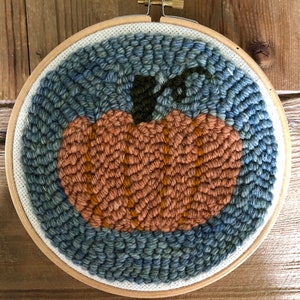 Kürbis Punch Needle Kit