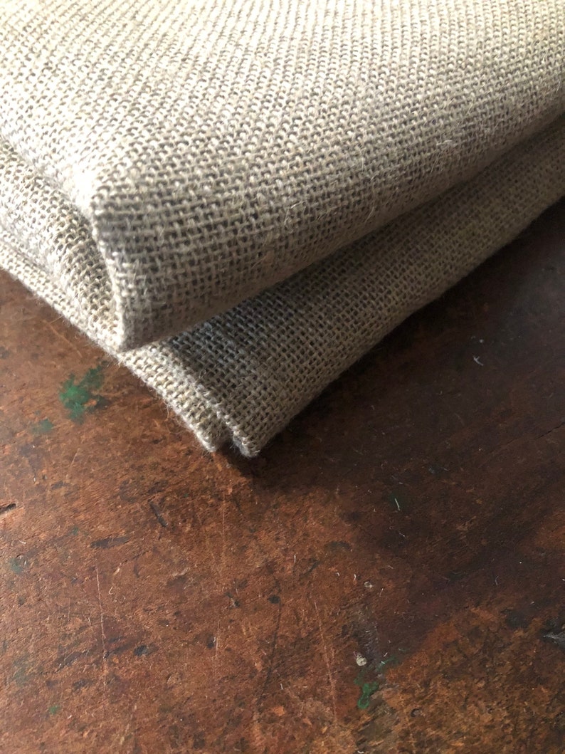 24 square of primitive linen primary backing for rug Etsy