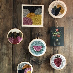Waving Tulips Punch Needle Kit - Etsy