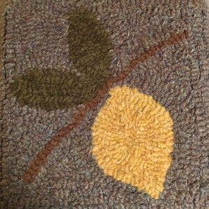 Rug Hooking Kit Lemon image 2