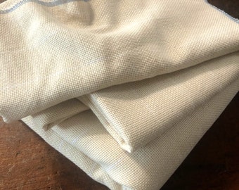 Half yard of monks cloth with serged edge