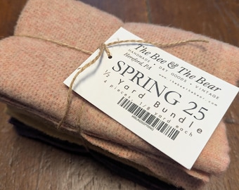 Half Yard Wool Bundle - Spring 25