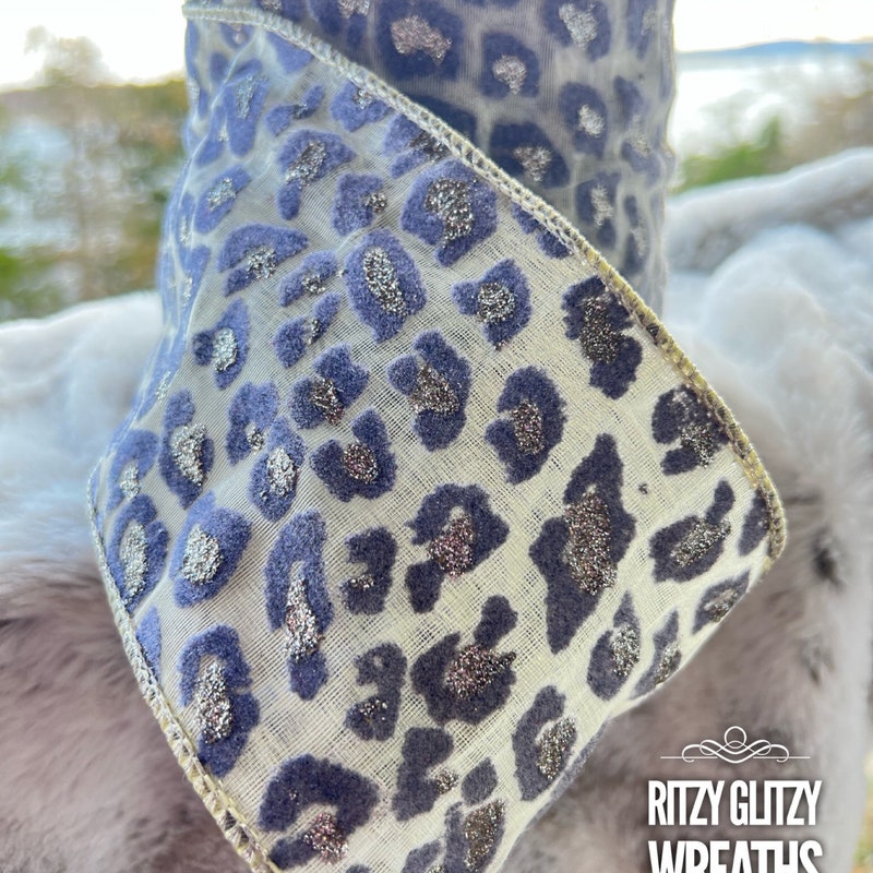 Cheetah Print Ribbon - Etsy
