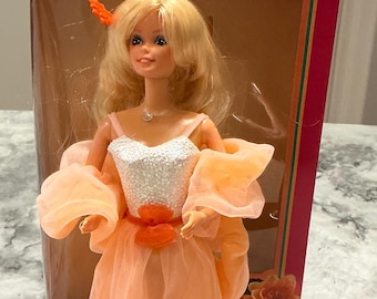 Peaches’ N’ Cream Barbie Doll 1984 MIB